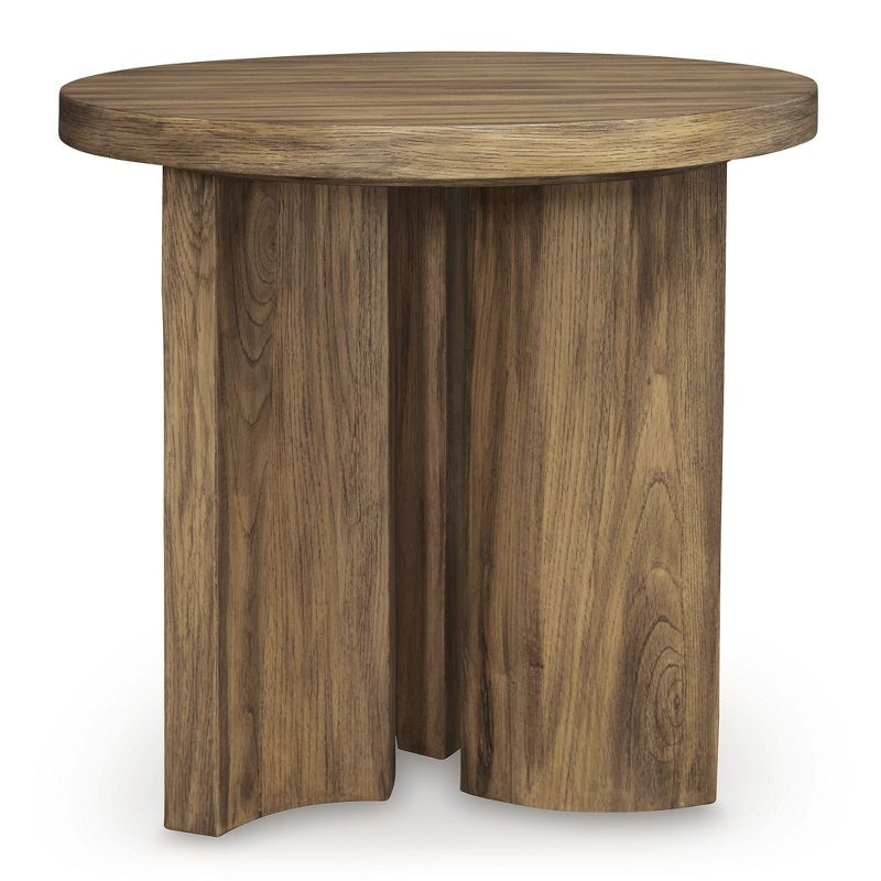 Signature Design by Ashley Austanny End Table, Warm Brown