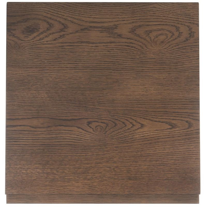 Zeus 2 Drawer Nightstand - Medium Oak - Safavieh.