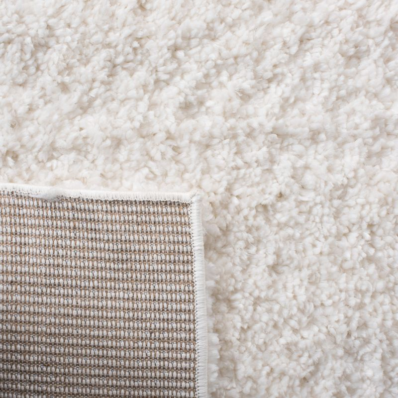 Parma Shag PMA521 Power Loomed Indoor Area Rug - 9'x12' - Cream/Grey - Safavieh