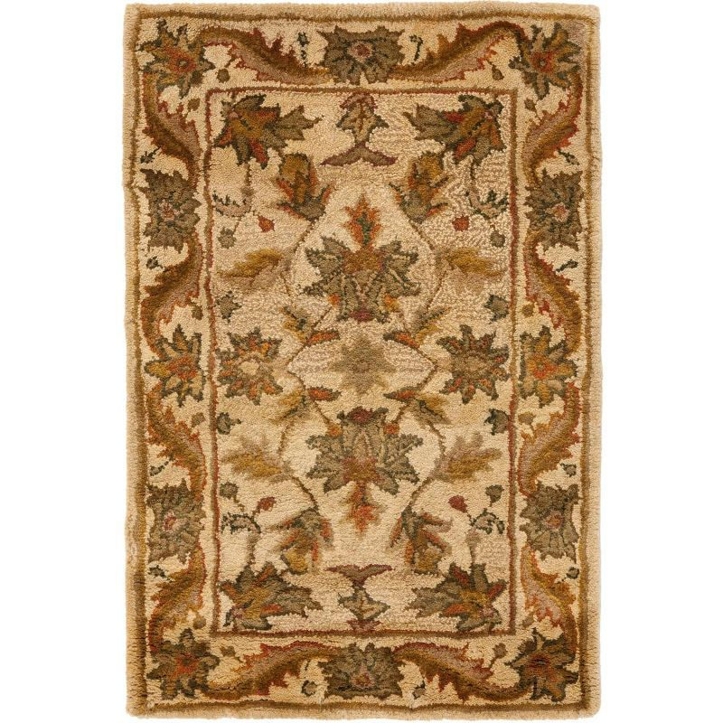 Antiquity AT52 Hand Tufted Indoor Accent Rug - Gold - 2'x3' - Safavieh