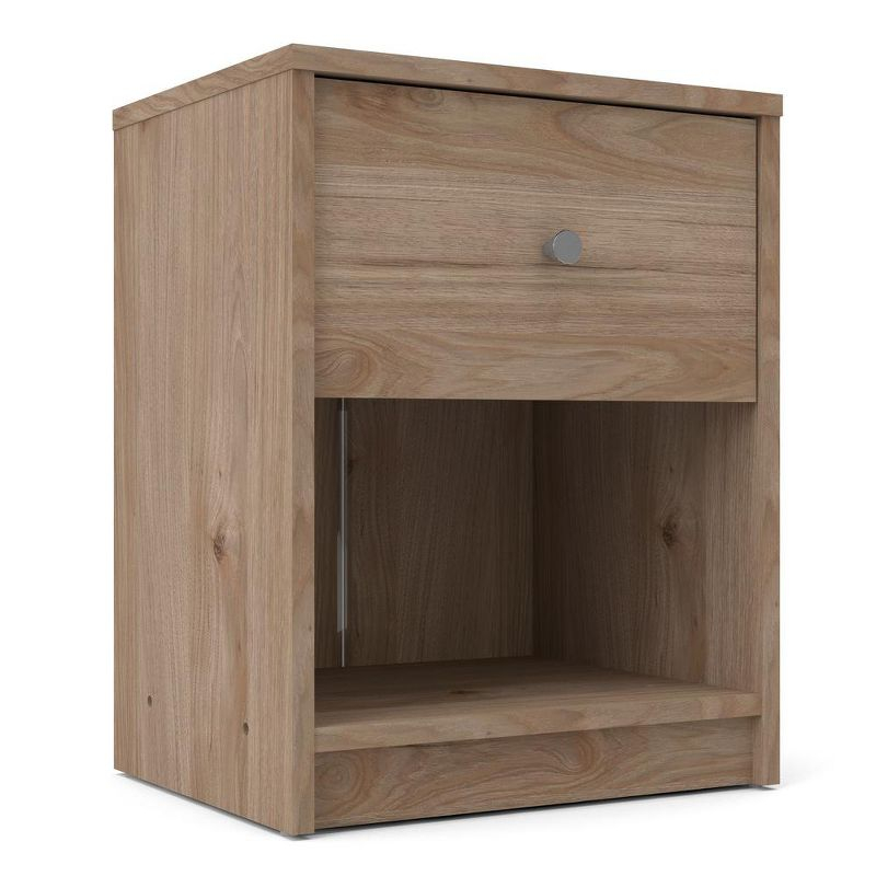 Tvilum, Portland 1 Drawer Nightstand, Jackson Hickory