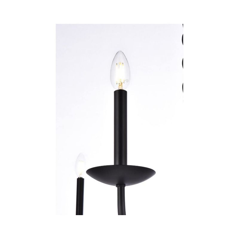 Elegant Lighting Cohen 30 inch pendant in black