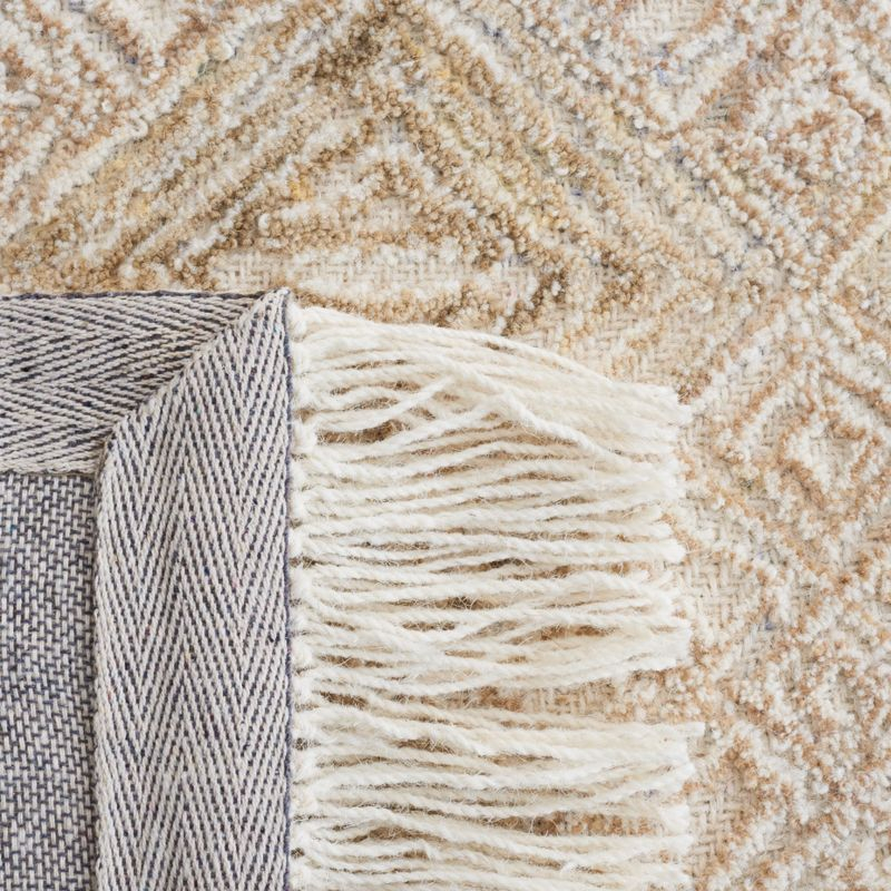 Ikat IKT803 Hand Tufted Area Rug - Ivory/Sage - 8'x10' - Safavieh.