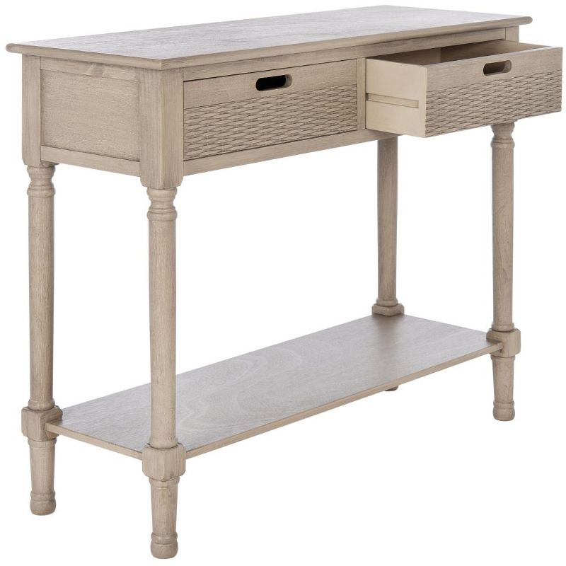 Landers 2 Drawer Console Table - CNS5710D - Beige - Safavieh