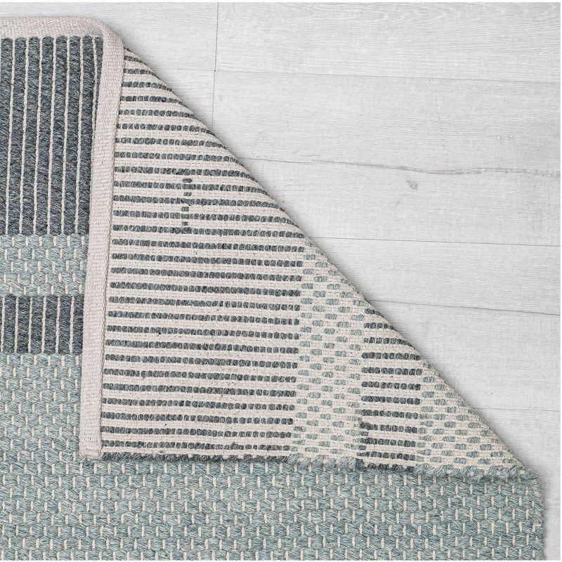 Rugs America Daphne DN10B Farmhouse Border Area Rug for Dining Room Rug Neutral Rug Living Room Rug Kitchen, 8'x10'
