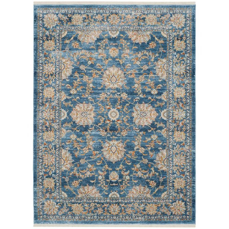 Vintage Persian VTP469 Power Loomed Indoor Area Rug - Turquoise/Multi - 5'x7'6" - Safavieh.