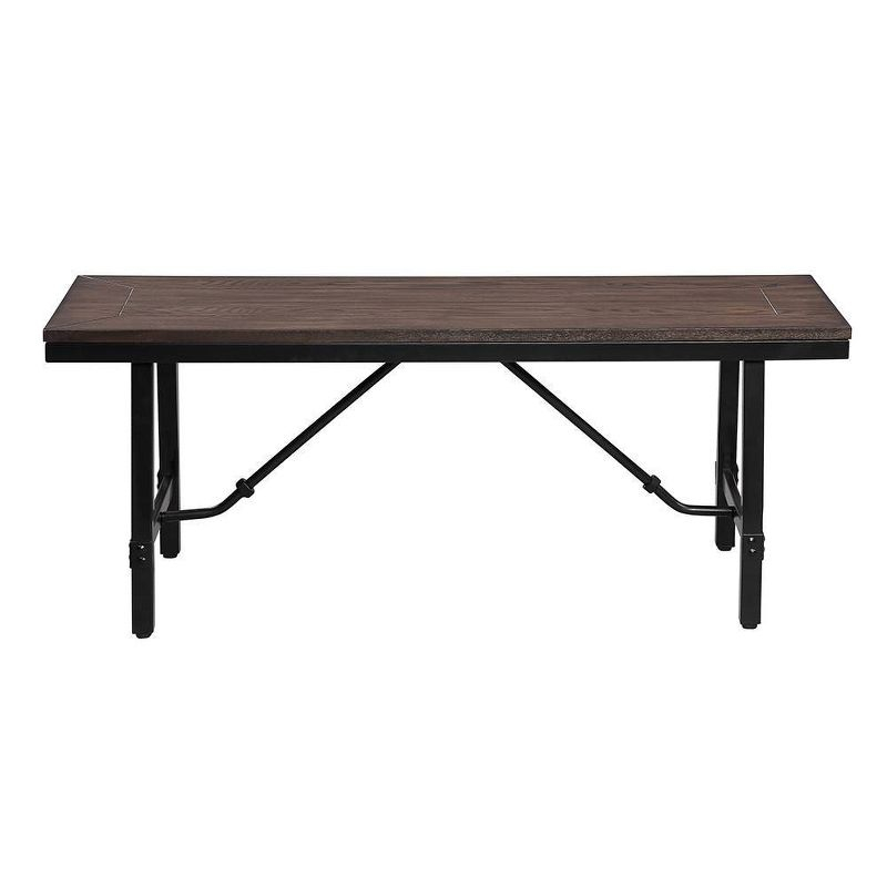 Acme Furniture Mariatu Ottomans and Benches Oak/Black Finish