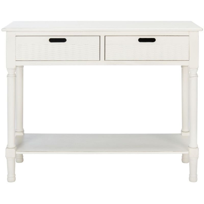 Landers 2 Drawer Console Table - CNS5710A - Off-White - Safavieh