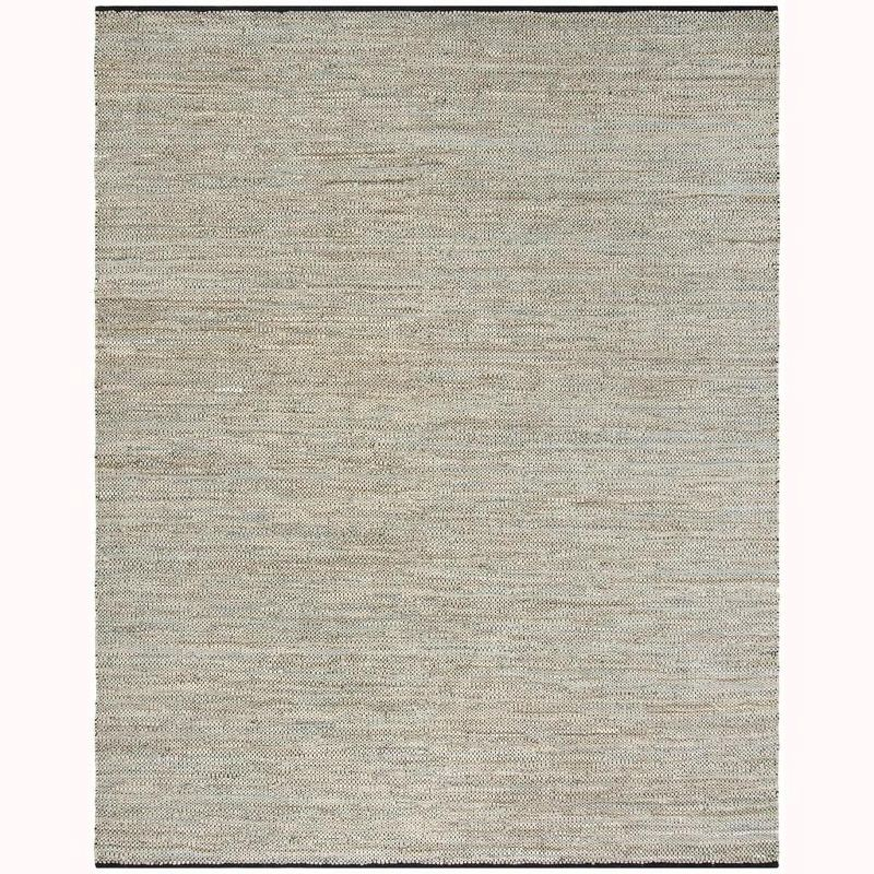 Vintage Leather VTL104 Hand Woven Indoor Area Rug - Beige - 8'x10' - Safavieh