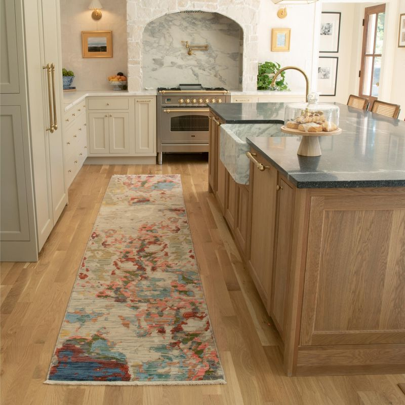 Oriental Weavers Soleri SOL09 Beige/ Multi Indoor Area Rug - 2'6" x 12'
