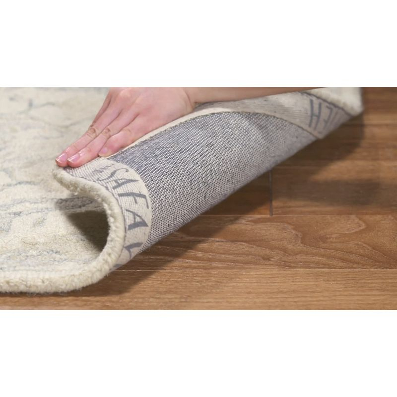 Micro-Loop MLP503 Hand Tufted Area Rug - Blue/Ivory - 5'x5' - Safavieh.