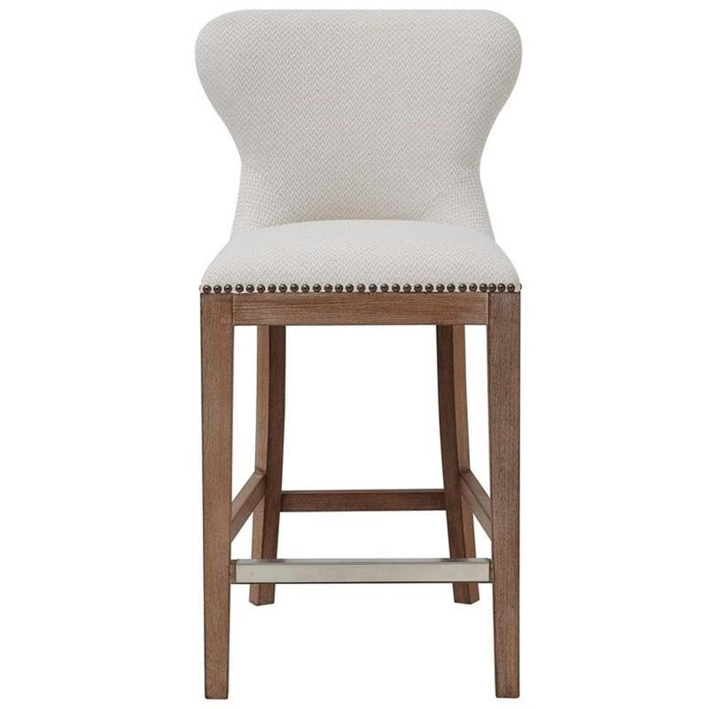 New Pacific Direct Dorsey Fabric Counter Stool