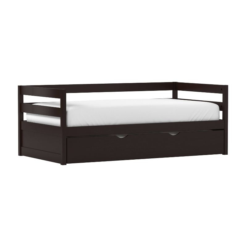 Hillsdale Furniture Twin Kids' Caspian Daybed with Trundle Chocolate