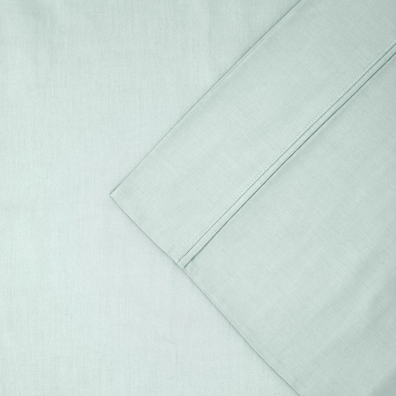 Modern Threads 4-Piece 400 Thread Count Celery Combed Cotton Bed Sheet Set, Full