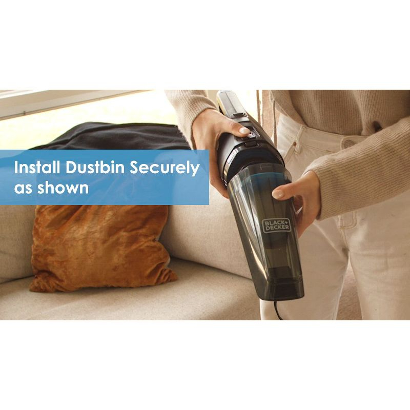 BLACK+DECKER Powerseries Flex 3-in-1 Corded Stick Vacuum: Lightweight, Bagless, HEPA Filter, Multi-Surface, 23ft Cord