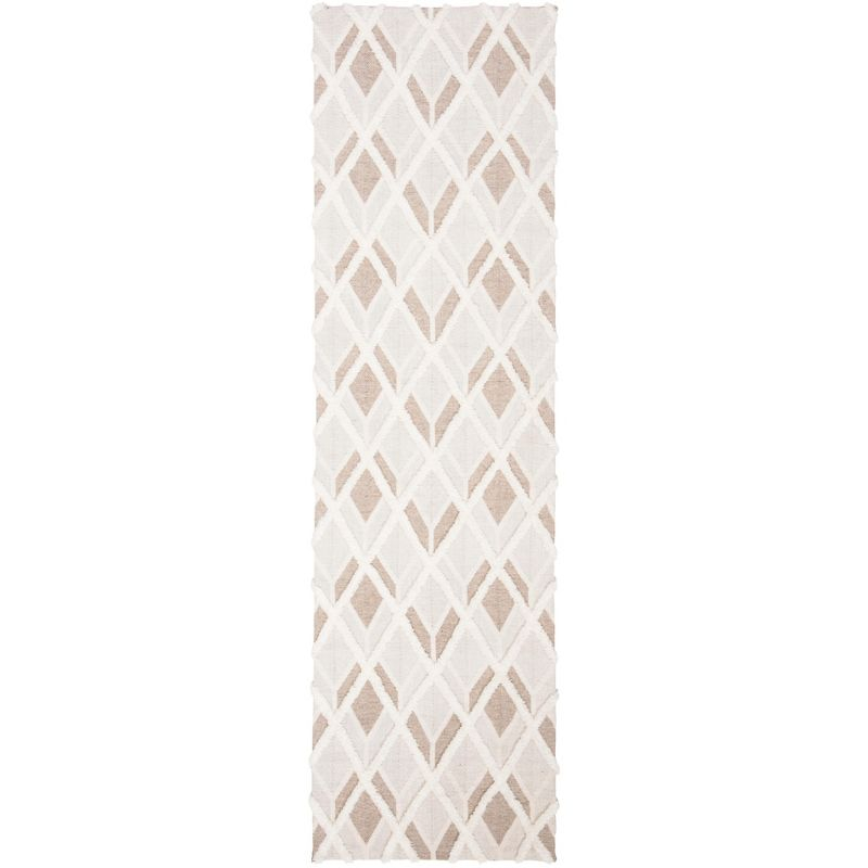 Marbella MRB602 Handmade Indoor Runner - Beige/Ivory - 2'3"x8' - Safavieh