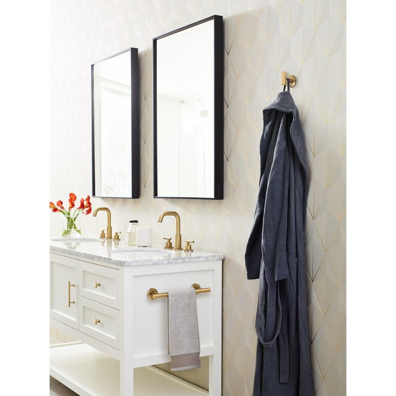 Amerock Radius 3-3/4 inch (96mm) Center-to-Center Champagne Bronze Cabinet Pull