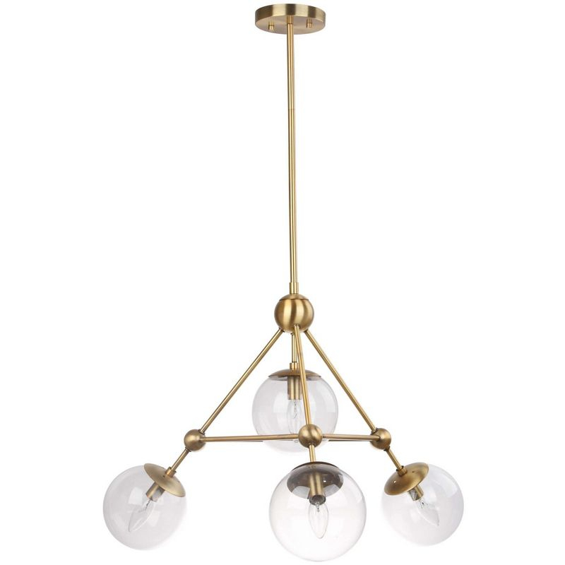 Bain 4 Light 32" Pendant - PND4006 - Bronze - Safavieh