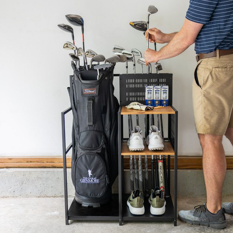 Teal Triangle Pinehurst Golf Club Organizer | Single