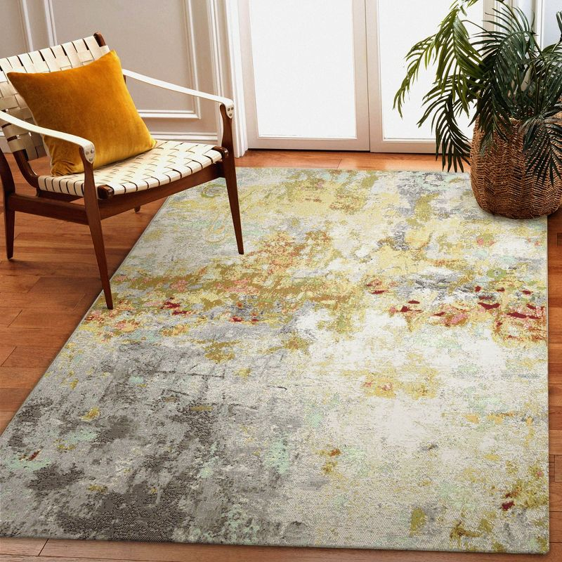Liora Manne Marina Abstract Indoor/Outdoor Rug Multi 3'3" x 4'11"