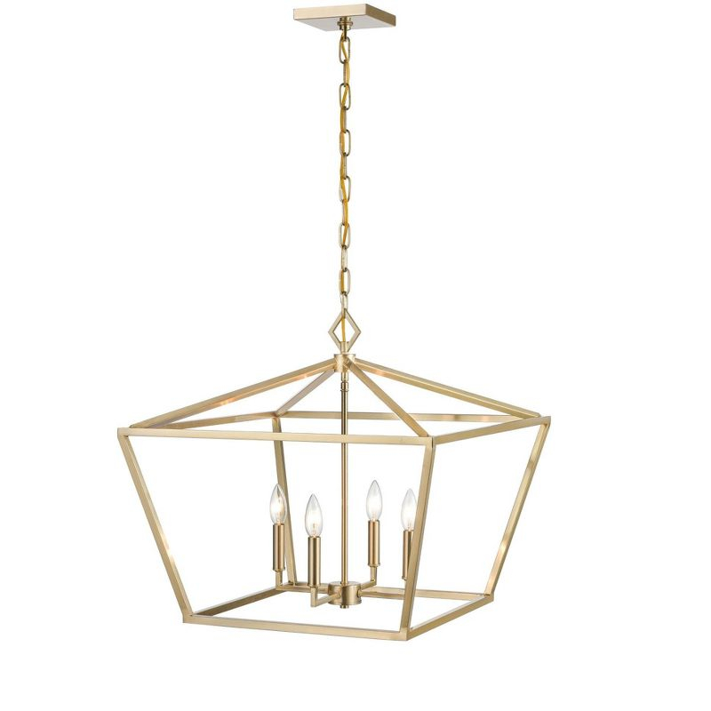 Millennium Lighting 4 - Light Pendant in  Modern Gold