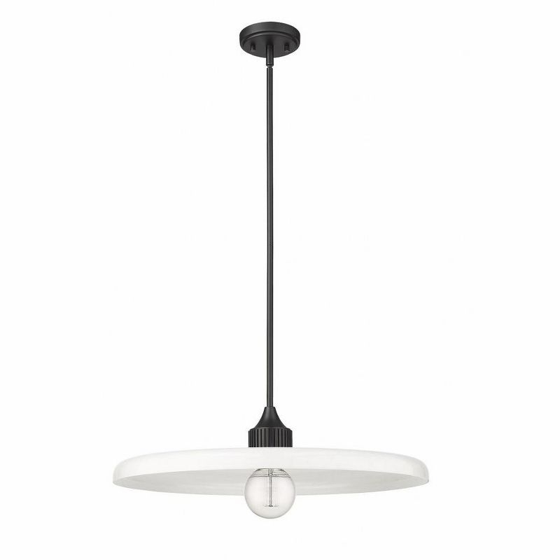 Z-Lite Paloma 1 - Light Pendant in  Matte Black