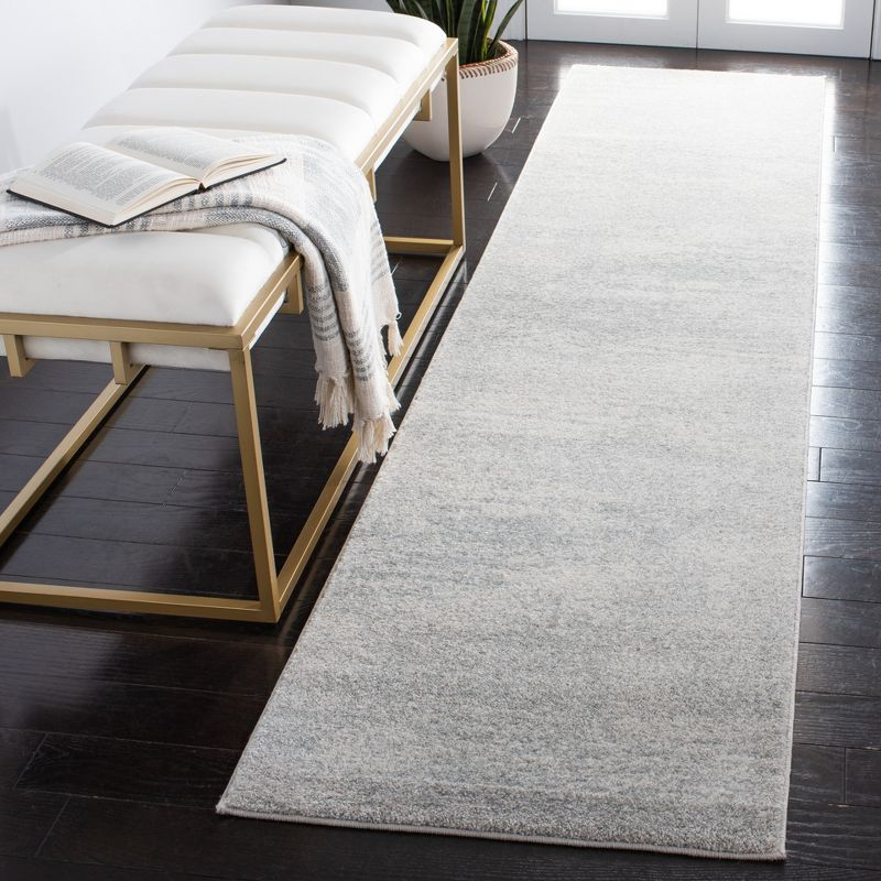 Evoke EVK272 Power Loomed Runner Rug - Ivory/Sage - 2'2"x9' - Safavieh.