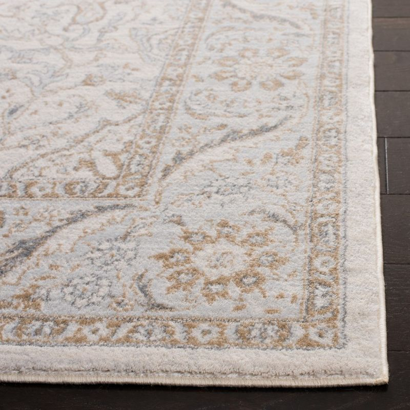 Isabella ISA912 Power Loomed Area Rug - Cream/Beige - 6'x9' - Safavieh.