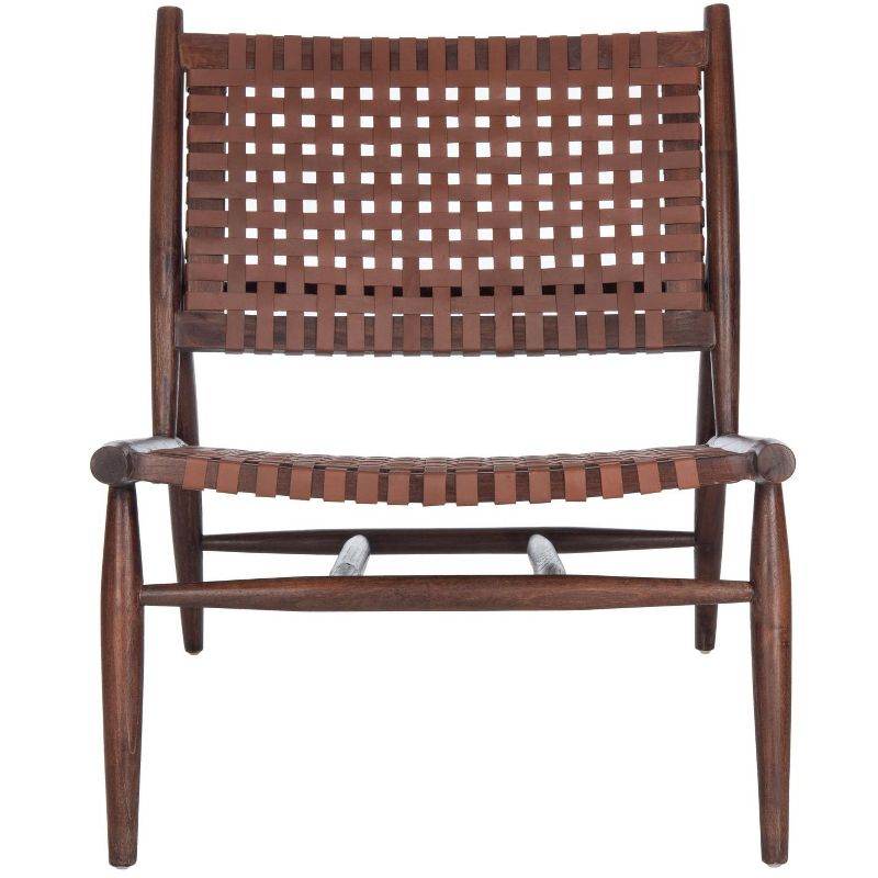 Soleil Accent Chair - ACH1001 - Cognac/Brown - Safavieh