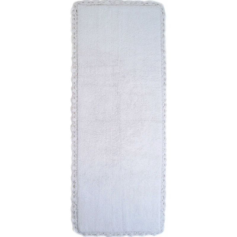 Crochet Bath Rug Runner White(22"X60") - Chesapeake Merch Inc.