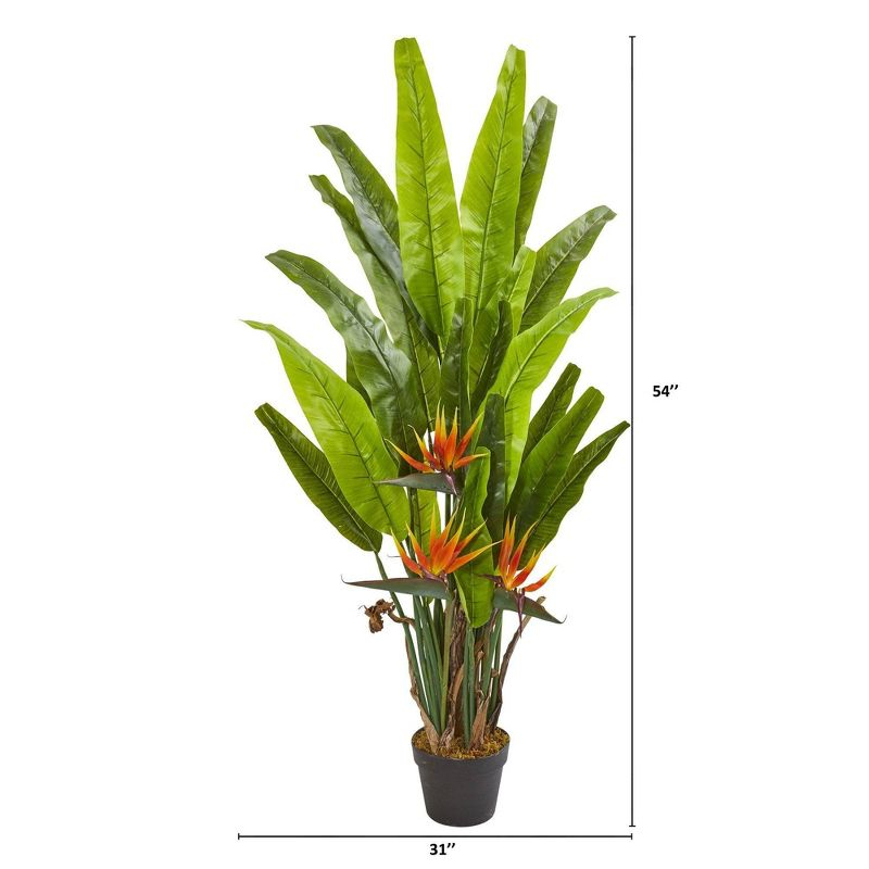Nearly Natural 4.5-ft Bird of Paradise Artificial Plant