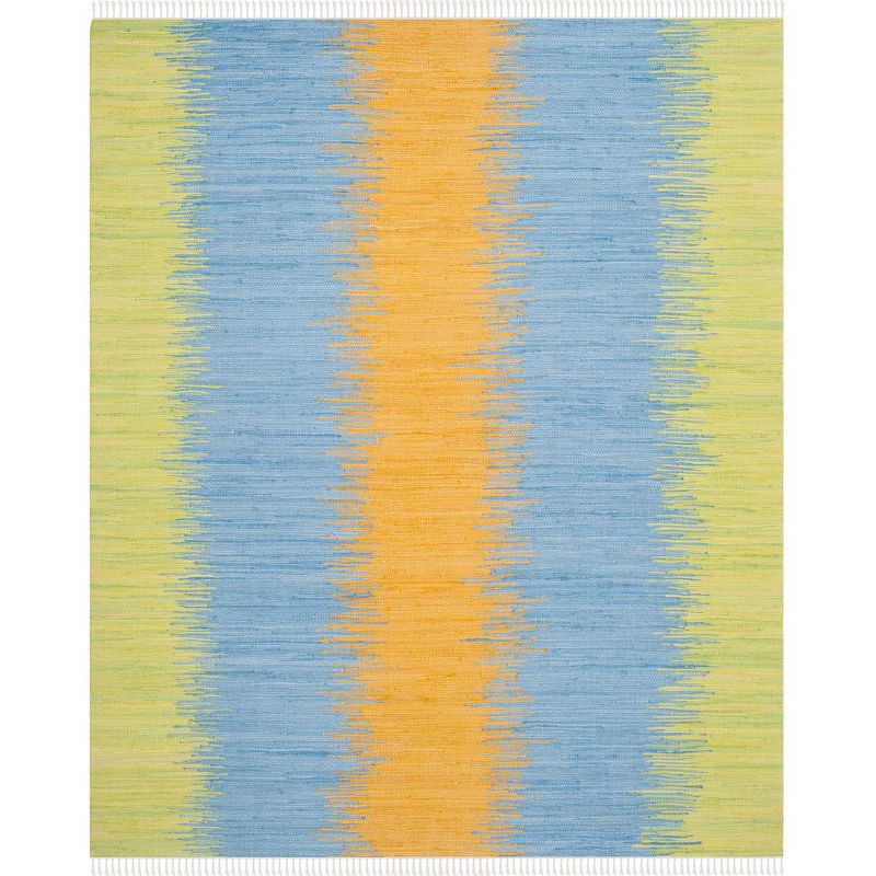 Montauk MTK710 Hand Woven Indoor Area Rug - Green/Gold - 8'x10' - Safavieh.