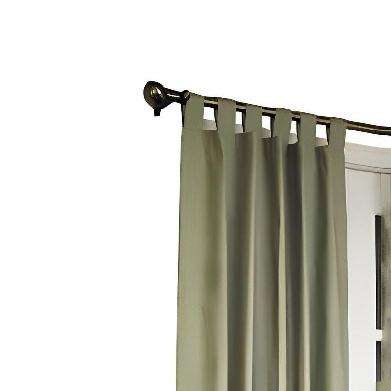 Commonwealth Thermalogic Weather Insulated Cotton Fabric Tab Panels Pair - 40x84" - Sage