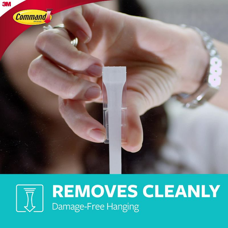 Command Large Bathroom Hook White: Heavy Duty Shower Hook