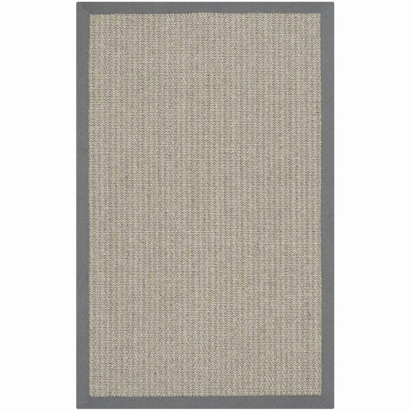 Natural Fiber NF444 Power Loomed Indoor Accent Rug - Grey Brown/Grey - 2'6"x4' - Safavieh.