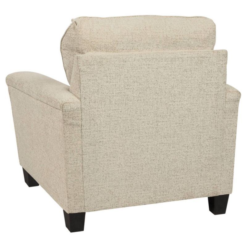 Abinger Accent Chair Natural: Plush Chenille, Contemporary Side Chair - Signature Design by Ashley