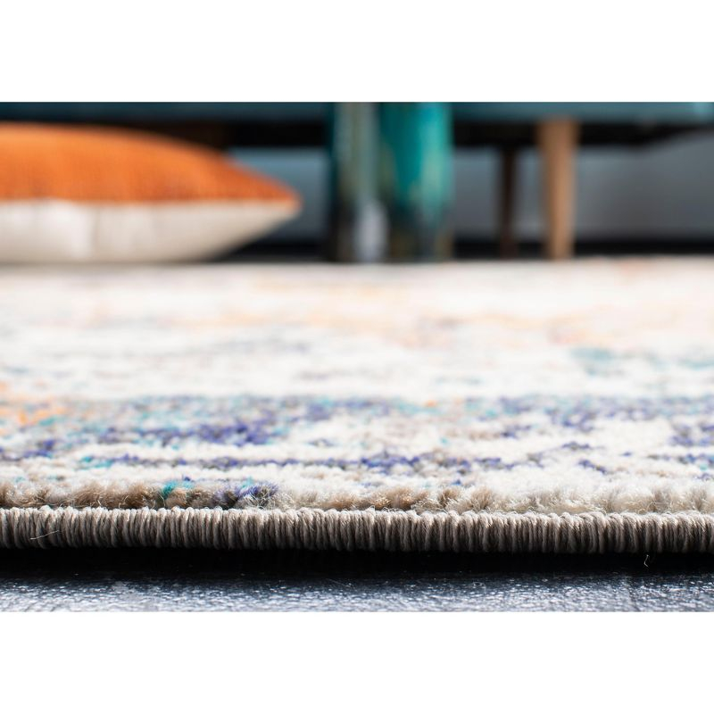Madison MAD453 Power Loomed Indoor Accent Rug - Grey/Beige - 2'2"x4' - Safavieh