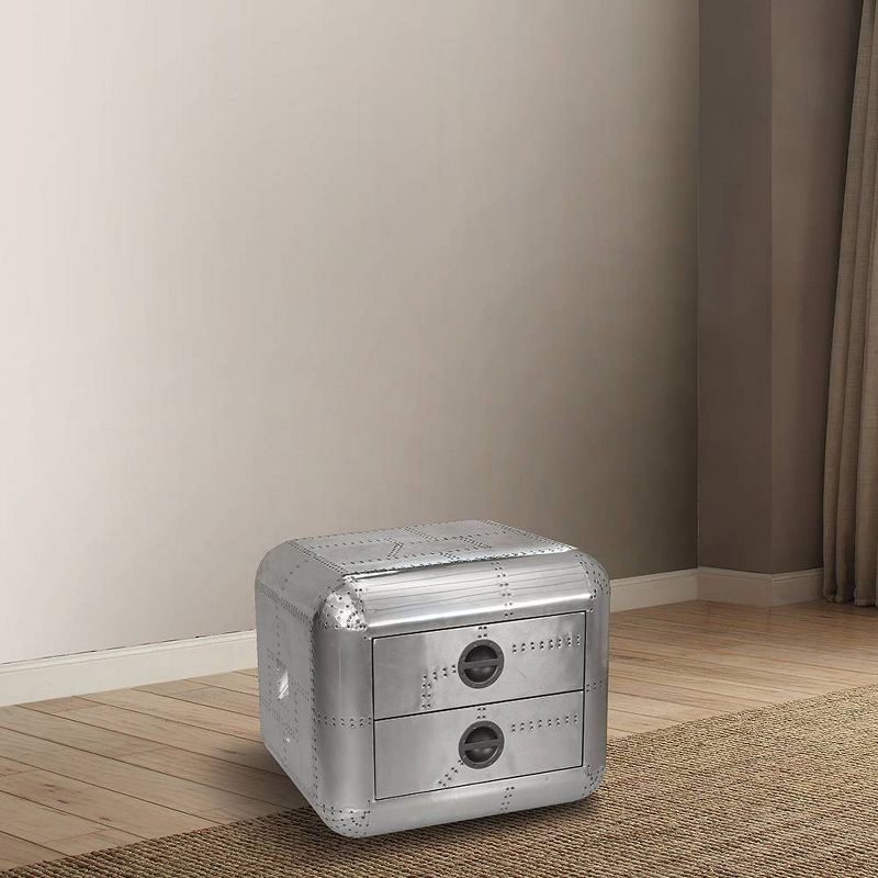 17 Stories Amman 2 - Drawer End Table