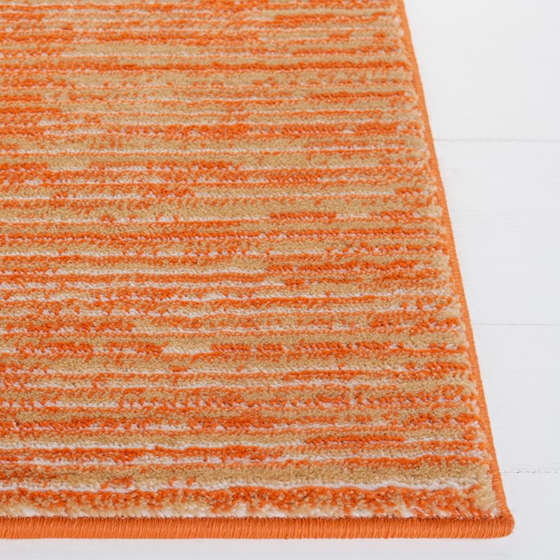 Vision VSN606 Power Loomed Runner Rug - Orange - 2'2"x8' - Safavieh.