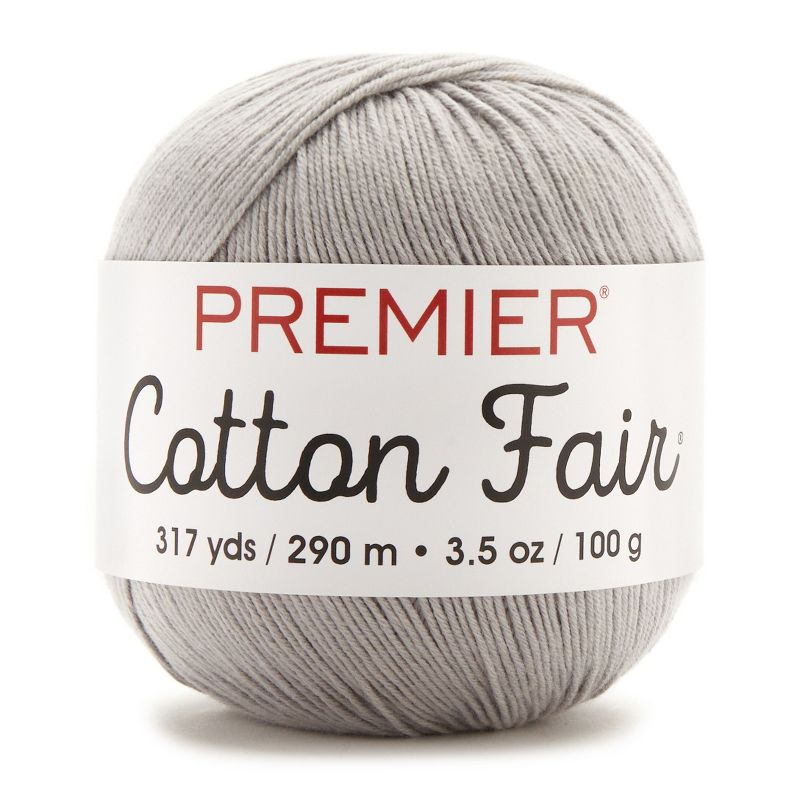 Premier Cotton Fair Yarn-Silver
