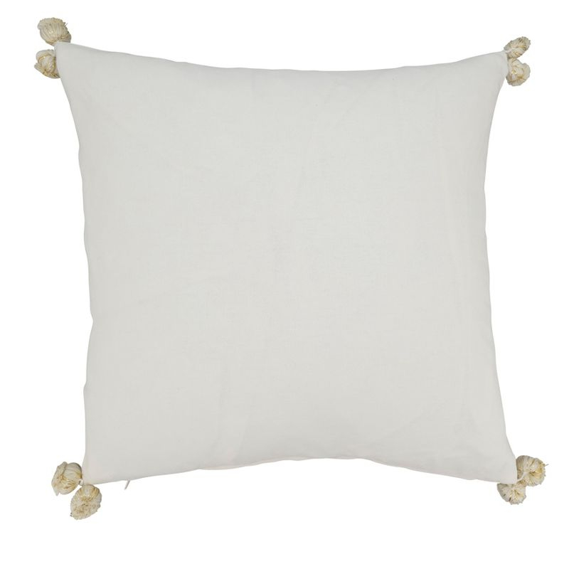 Saro Hallel Collection Cotton Pillow Cover