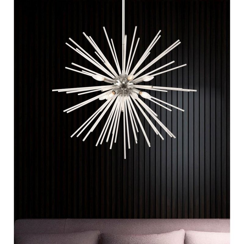 Livex Lighting Utopia 8 - Light Chandelier in  Polished Chrome