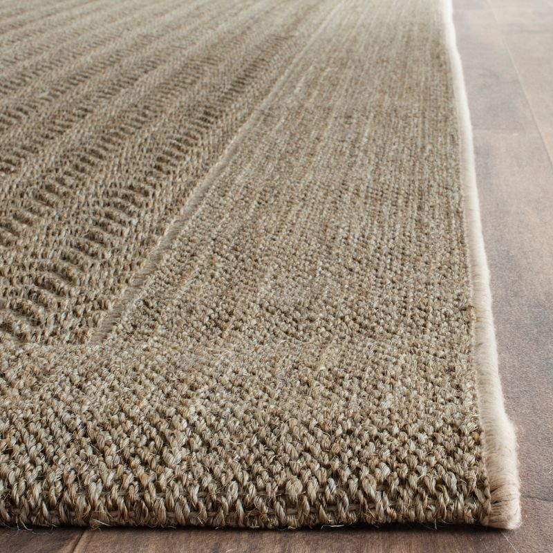 Huxley Sisal PAB321 Power Loomed, Jacquard Weave Indoor Area Rug - 6'x9' - Desert Sand - Safavieh