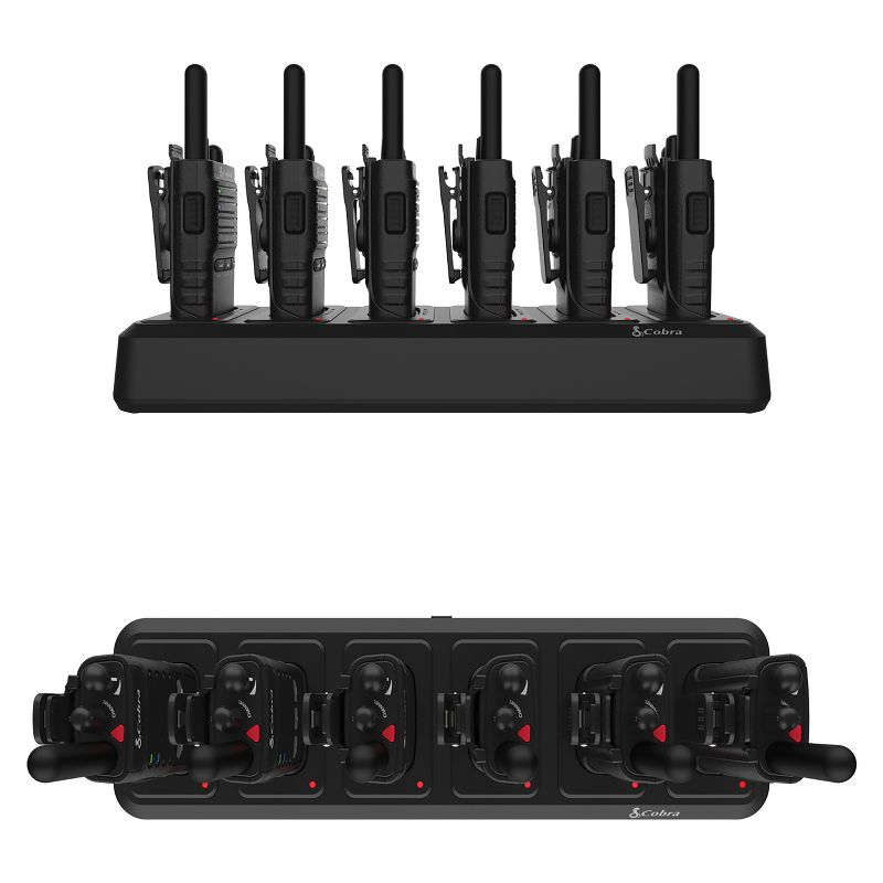 Cobra PX650 Pro Business 42-Mile-Range 2-Way Radios (6 Pack) in Black