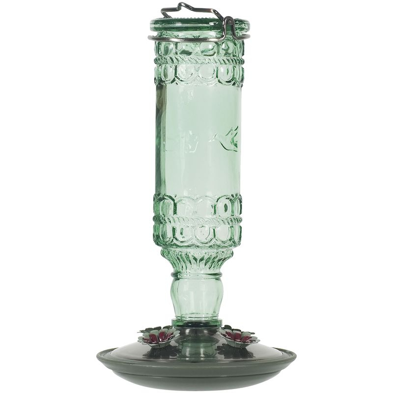 Woodstream Glass Hanging Soda Bottle Feeder