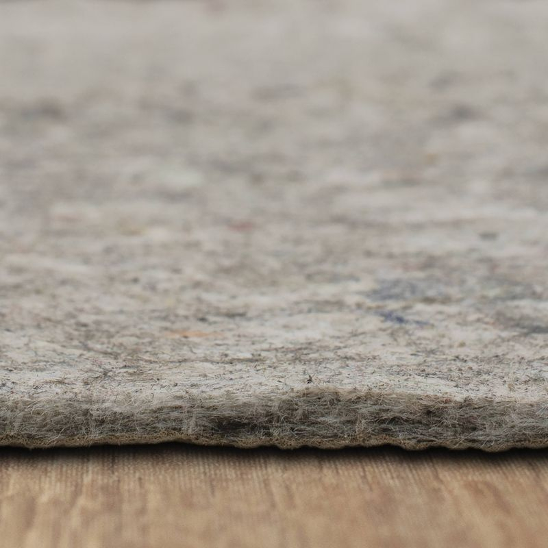 Mohawk 3'x5' All Purpose Rug Pad Gray: Stain-Resistant, Recycled Synthetic Fibers, Rectangle, Carpet Protection
