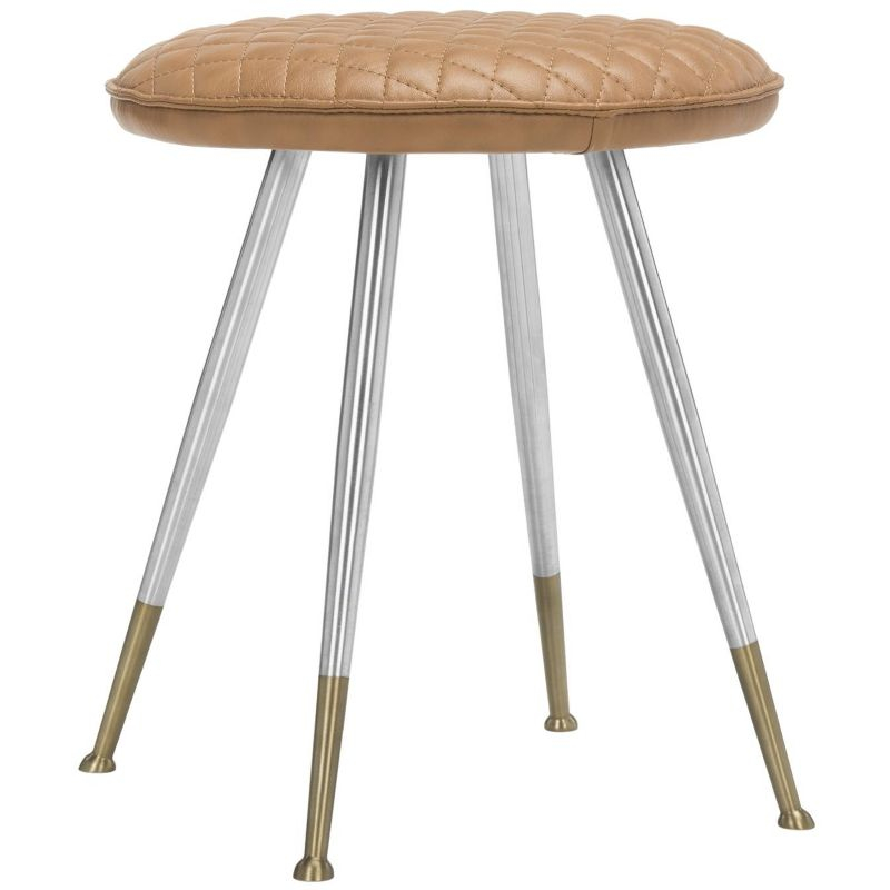 Brinley Stool - FOX1704 - Camel - Safavieh