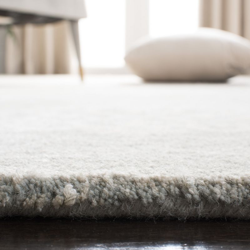 Soho SOH724 Hand Tufted Indoor Area Rug - Grey/Ivory - 6'x9' - Safavieh