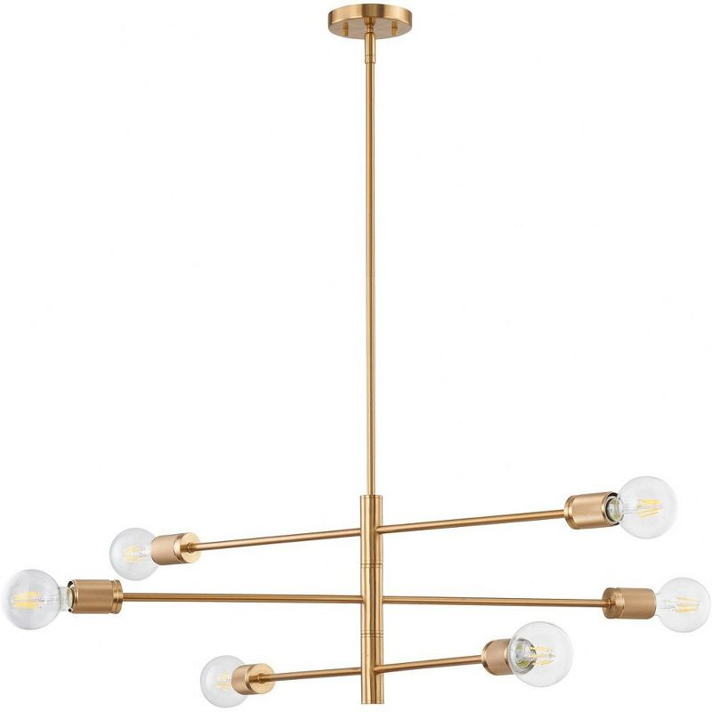 Elk Home Module 6 - Light Chandelier in  Burnished Brass