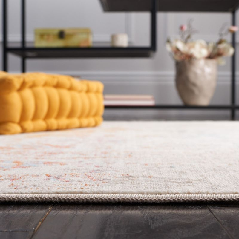Vintage Persian VTP409 Power Loomed Runner Rug - Light Grey/Multi - 2'2"x8' - Safavieh.